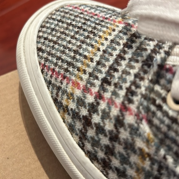 Women’s Seavees x JCrew plaid wool classic California sneaker size 9 - Picture 4 of 6